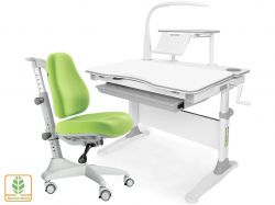 Комплект парта и кресло Mealux EVO-30 + Y-528 (с лампой) (дерево)